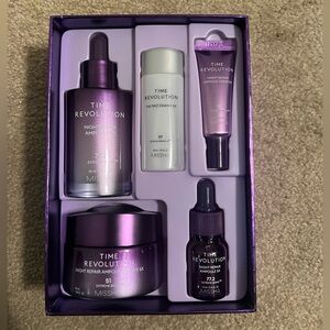 New Missha Time Revolution Night Repair Special Set 5 Products Skincare Beauty